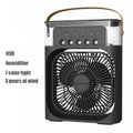 Mini Climatiseur Portable 3-en-1 – Ventilateur, Brumisateur & Veilleuse LED